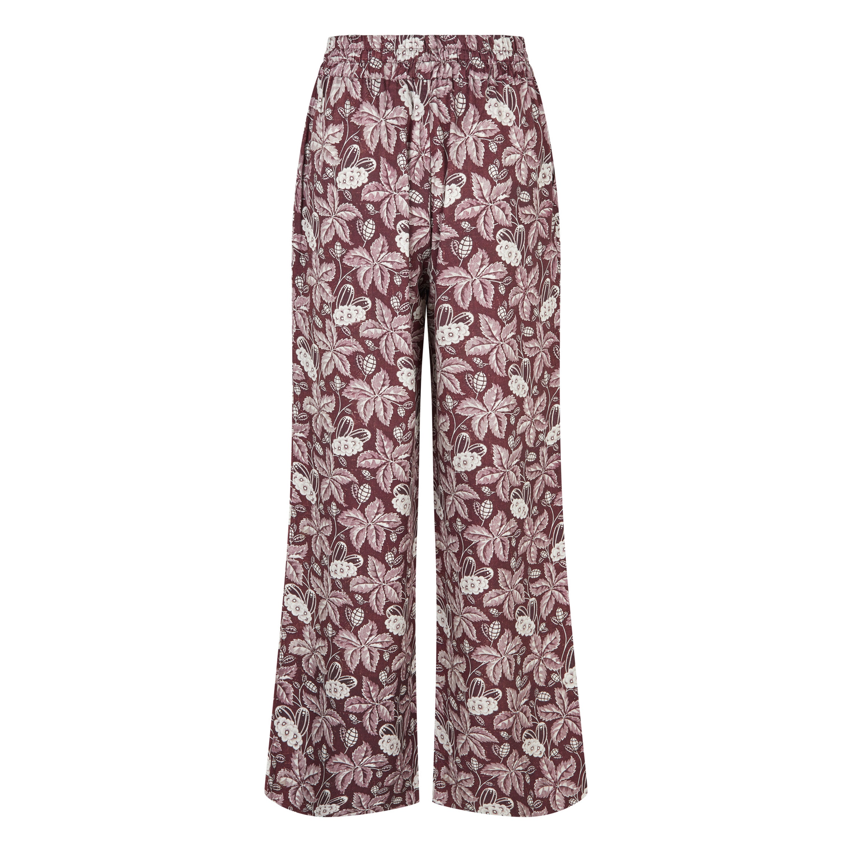 Tapis Noir Bella Bukser Pants Bordeaux