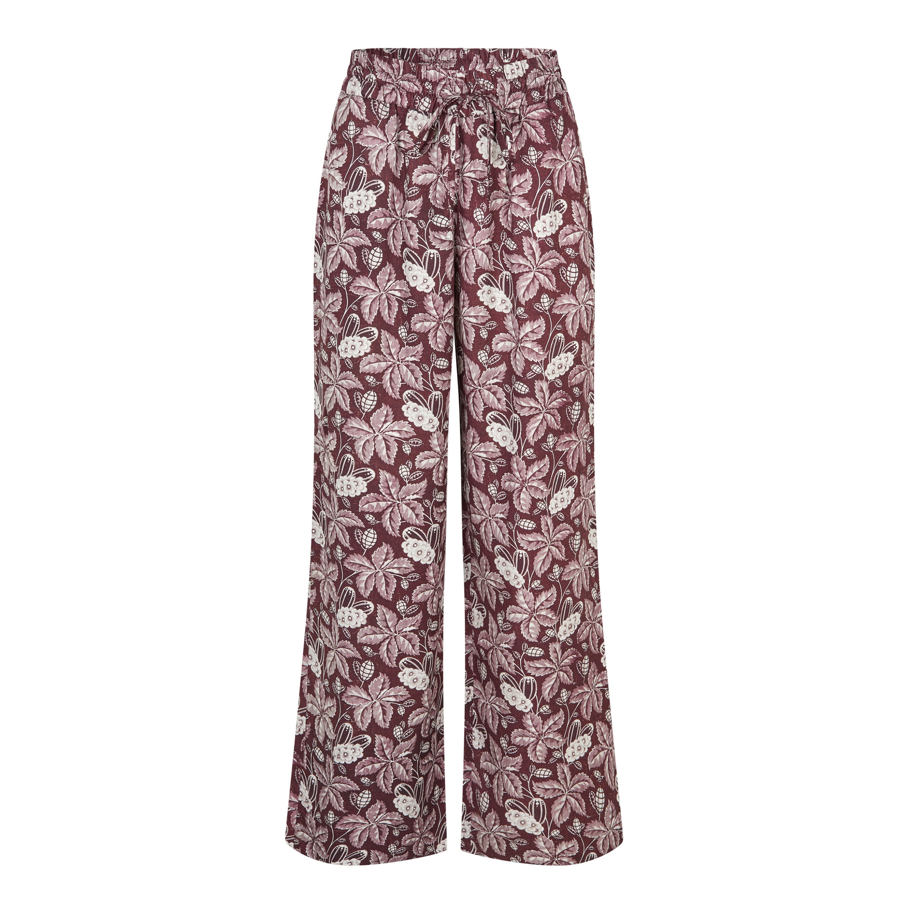Tapis Noir Bella Bukser Pants Bordeaux