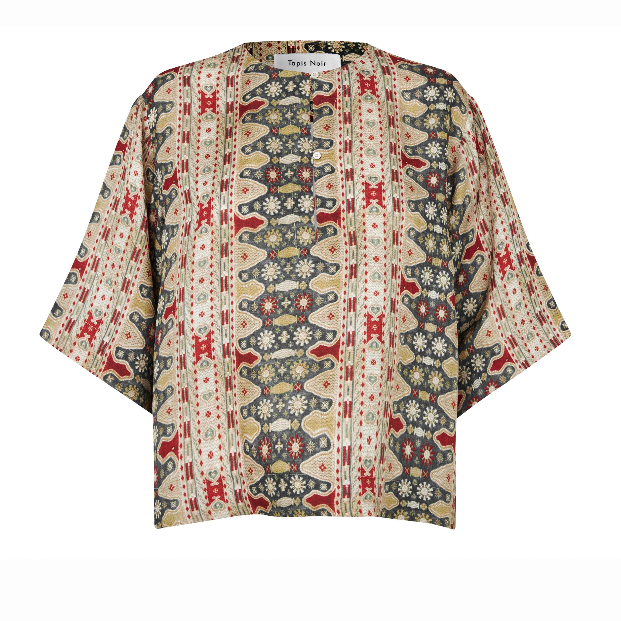 Tapis Noir Cali Silketop - Gul Top Grøn