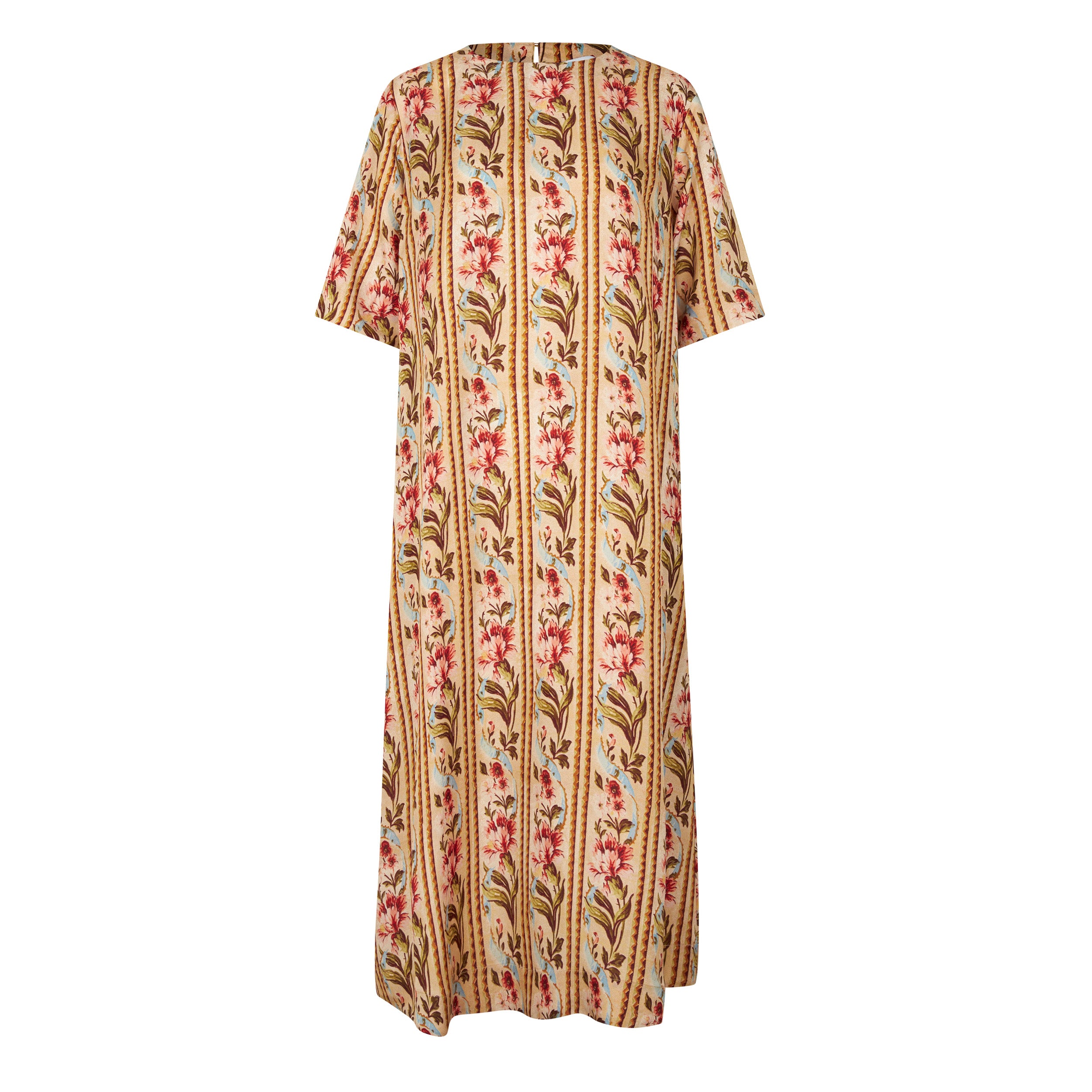 Tapis Noir Camille Silkekjole - Falmet Dress Guld