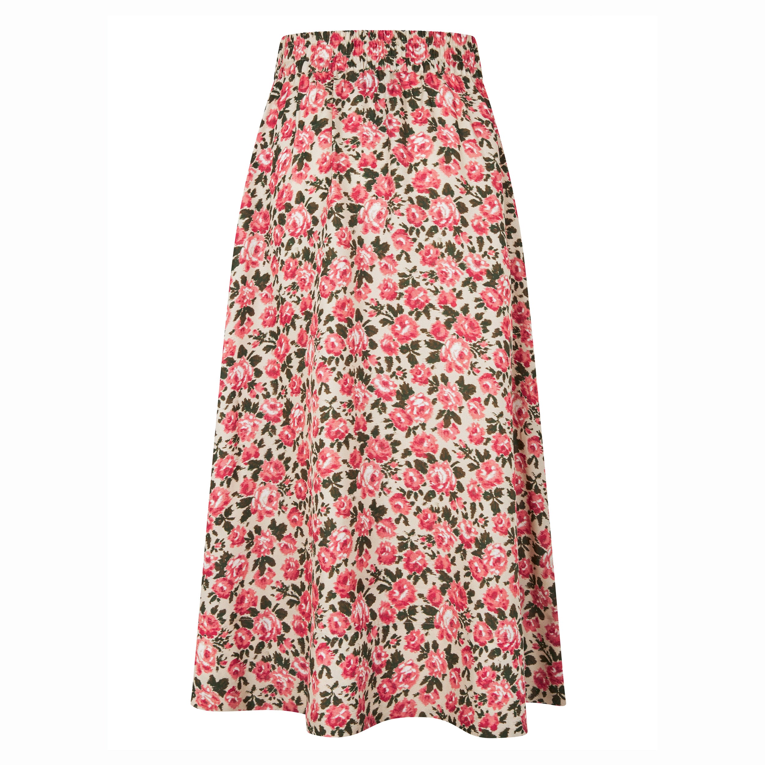 Tapis Noir Caroline Silk Skirt - Rose Skirt Lyserød