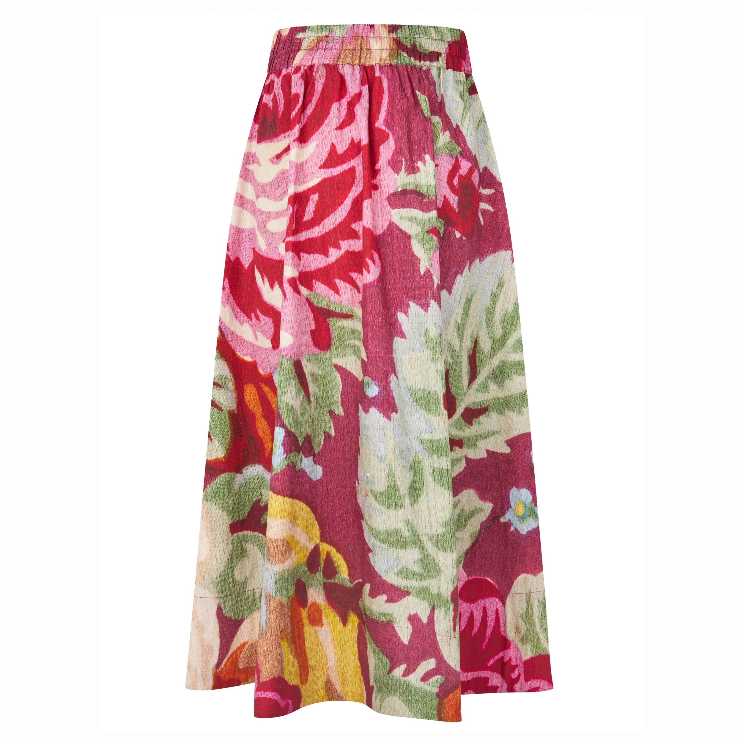 Tapis Noir Cate Cotton Skirt - Purple Skirt Purple