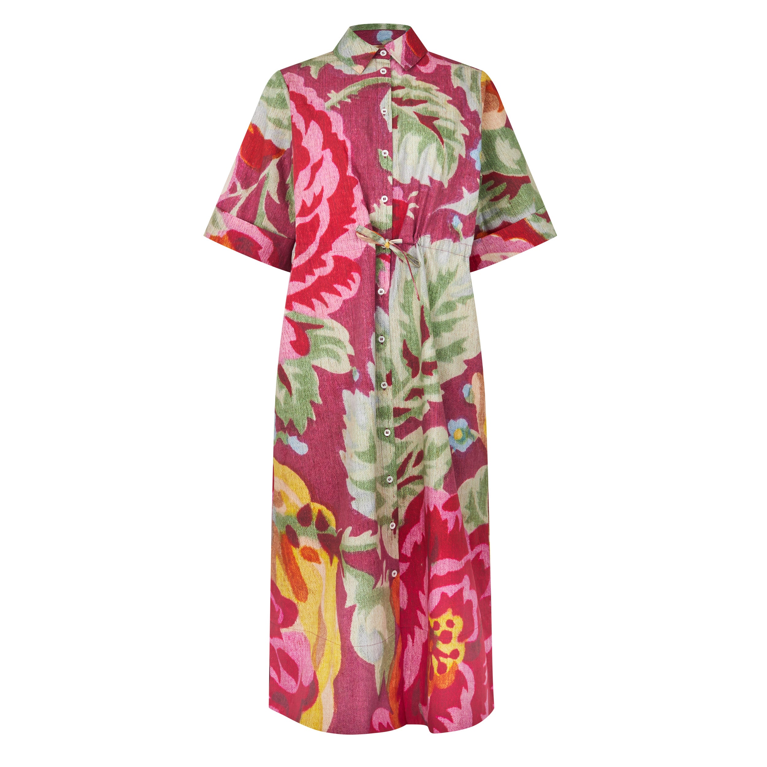 Tapis Noir Chloe Bomuld Kjole - Blå Dress Purple