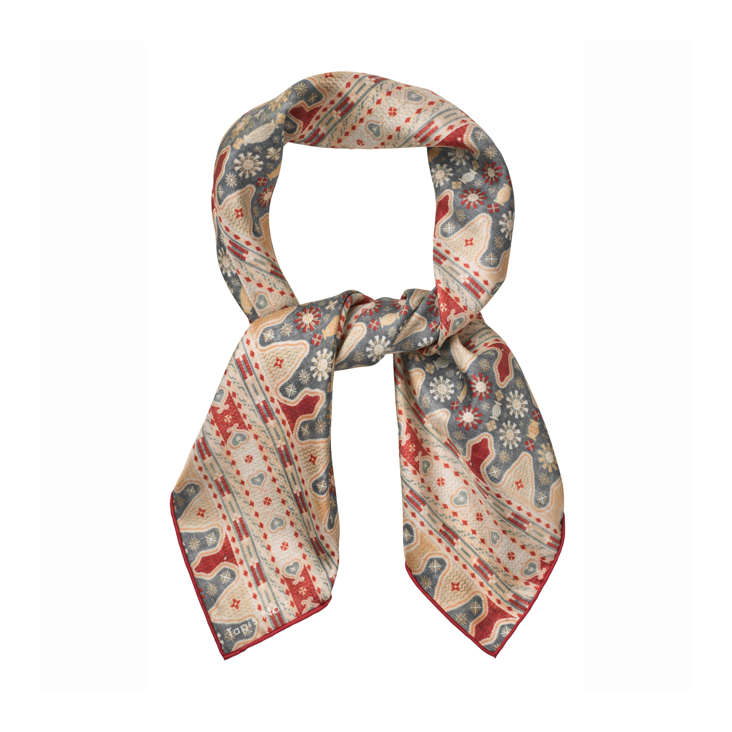 Tapis Noir Classical Small Elinor Scarf Classical Small Grøn