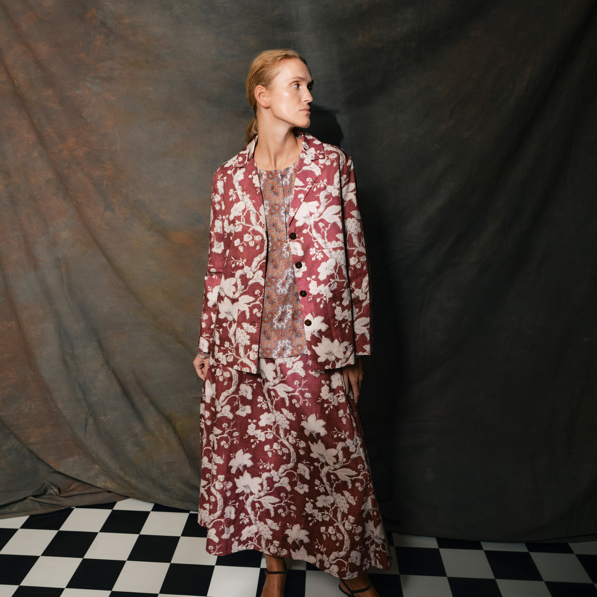 Tapis Noir Danielle Silketop - Rød drøm Top Rød