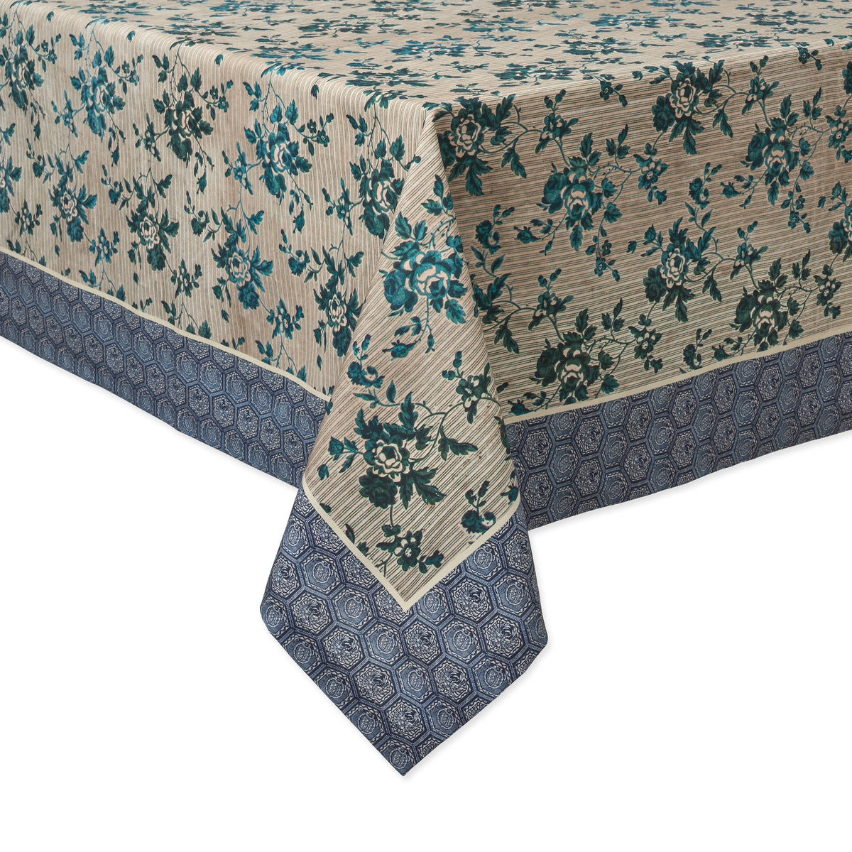 Tapis Noir Dug Greta - 140x236cm Tablecloth Mørkeblå