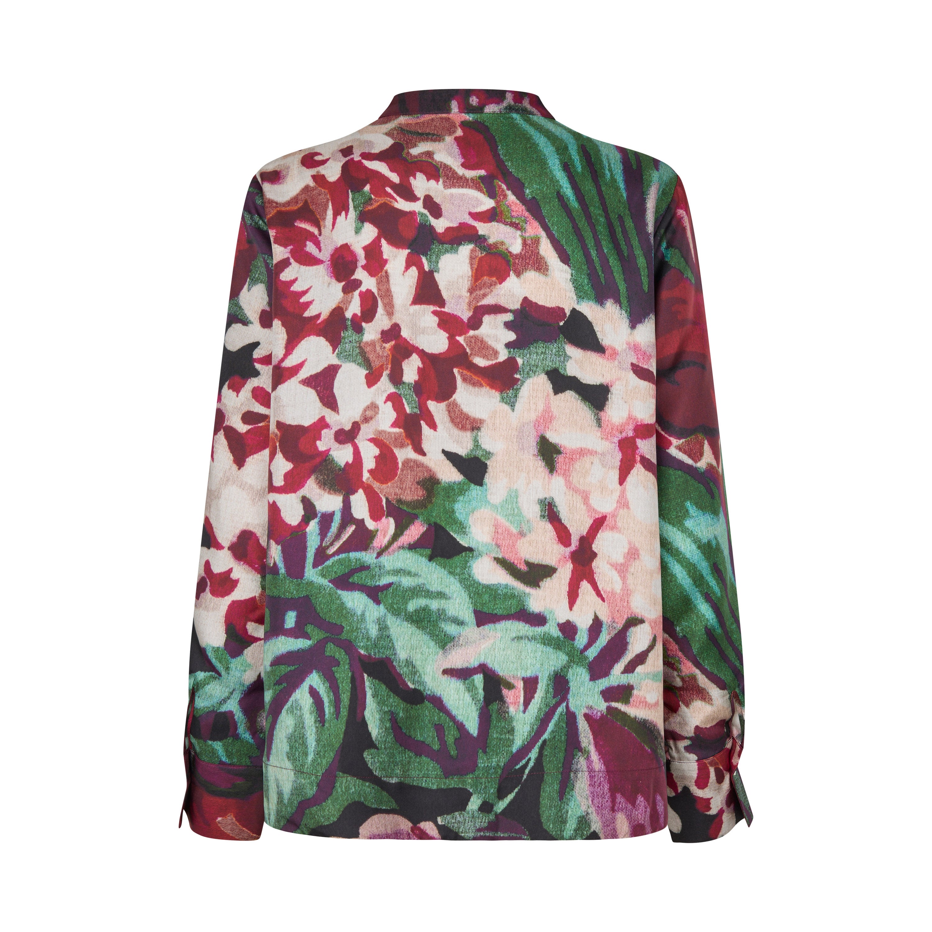 Tapis Noir Fernanda Silk Shirt - Purple Shirt Brun
