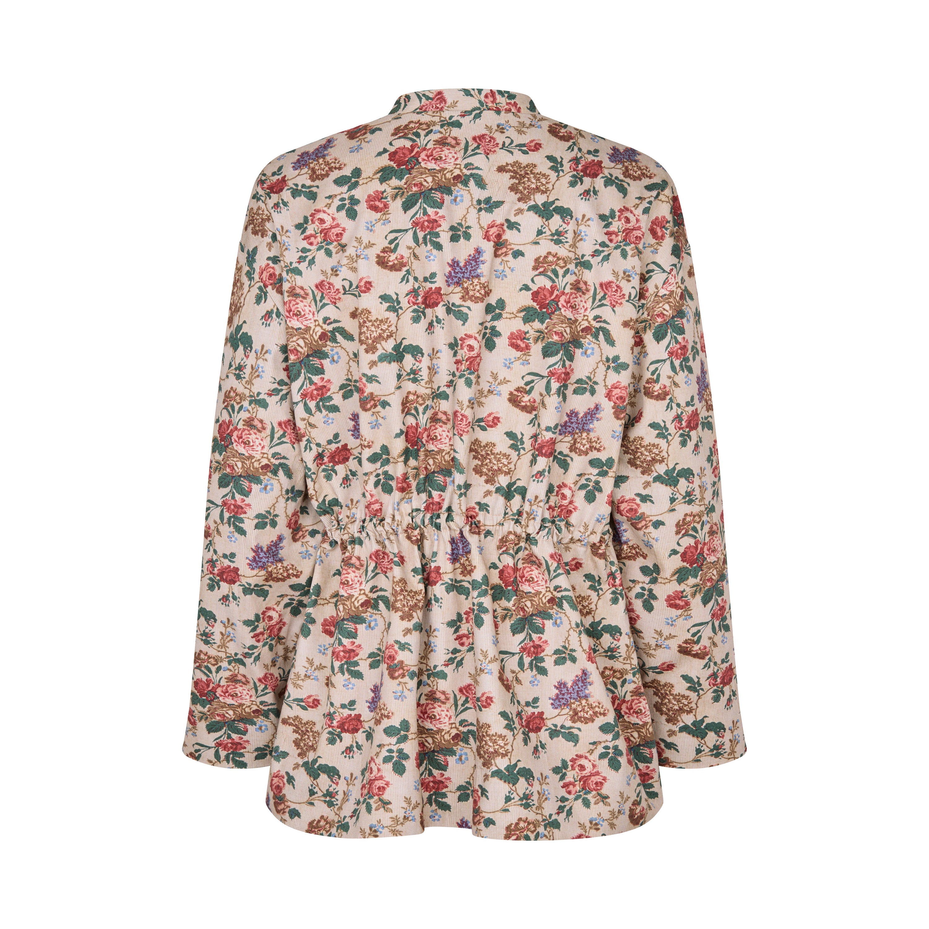 Tapis Noir Flora Cotton Jacket - Rose Jacket Beige