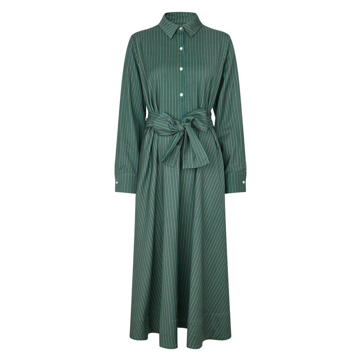 Tapis Noir Florence Uld Kjole - Grøn Dress Grøn