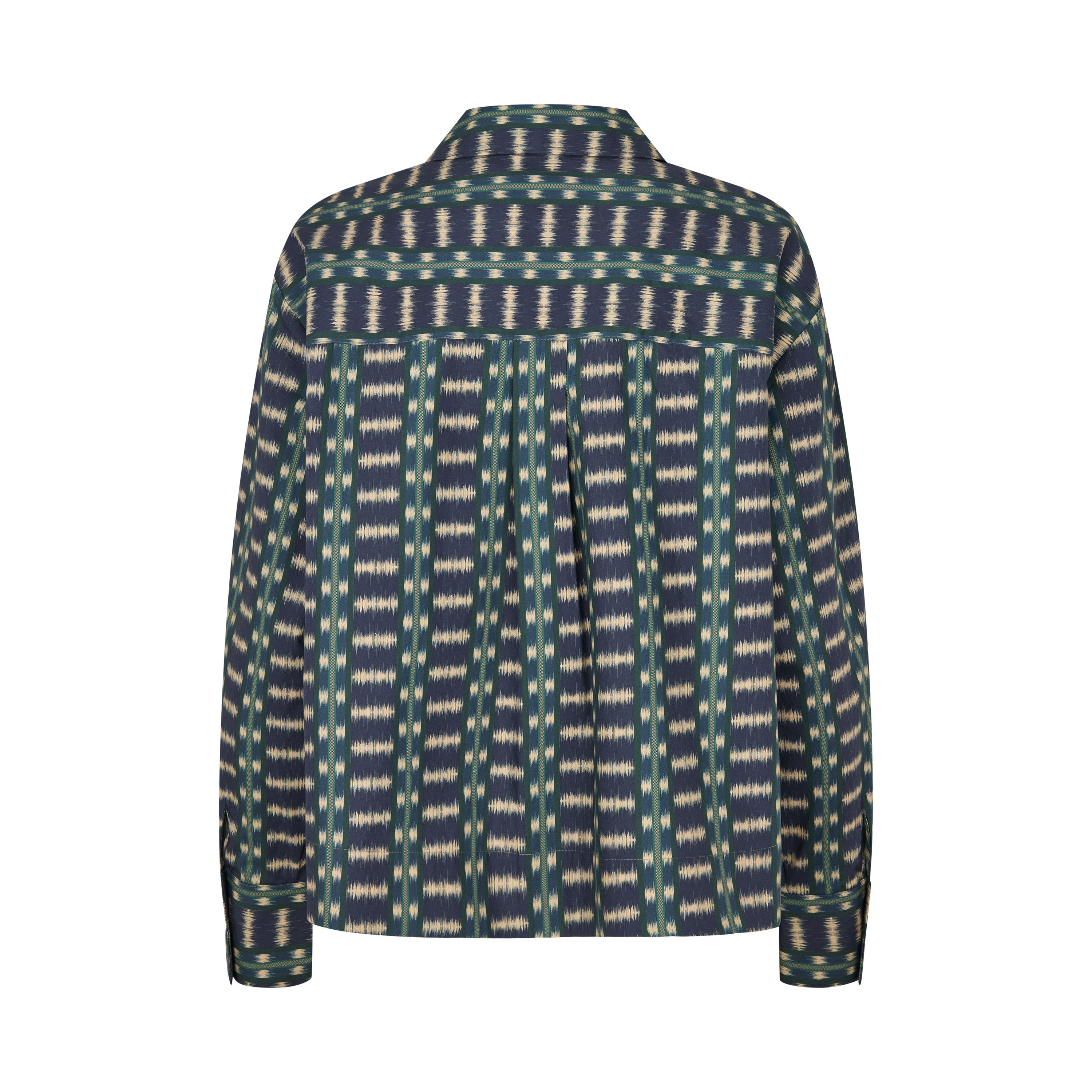 Tapis Noir Frances Cotton Shirt - Blue Shirt Mørkeblå