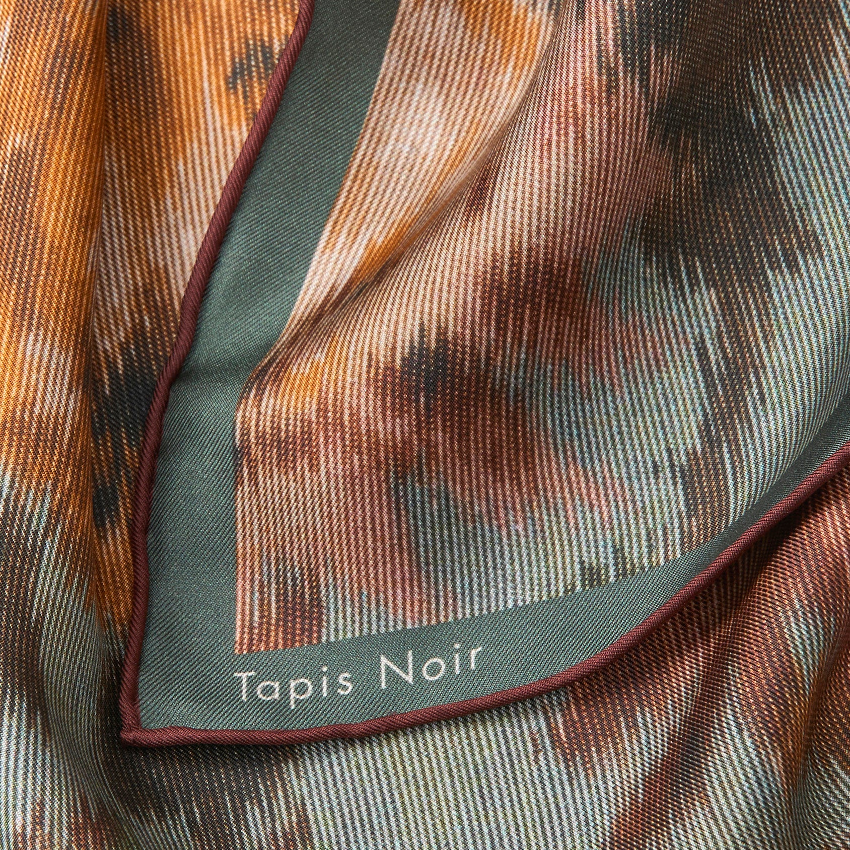 Tapis Noir Klassisk Lille Dani Tørklæde Small Classical Mørkeblå