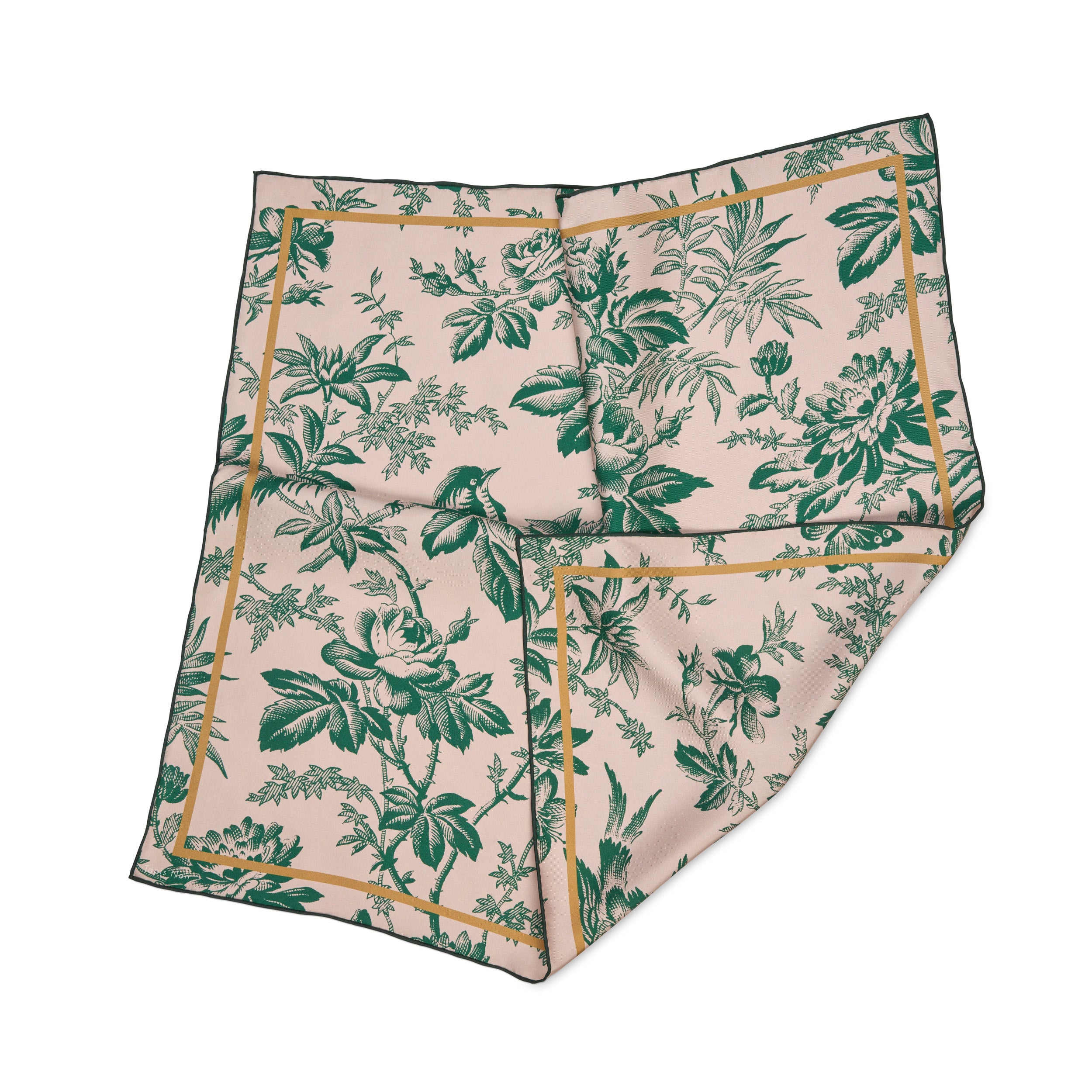 Tapis Noir Klassisk Lille Darlene Tørklæde Small Classical Grøn