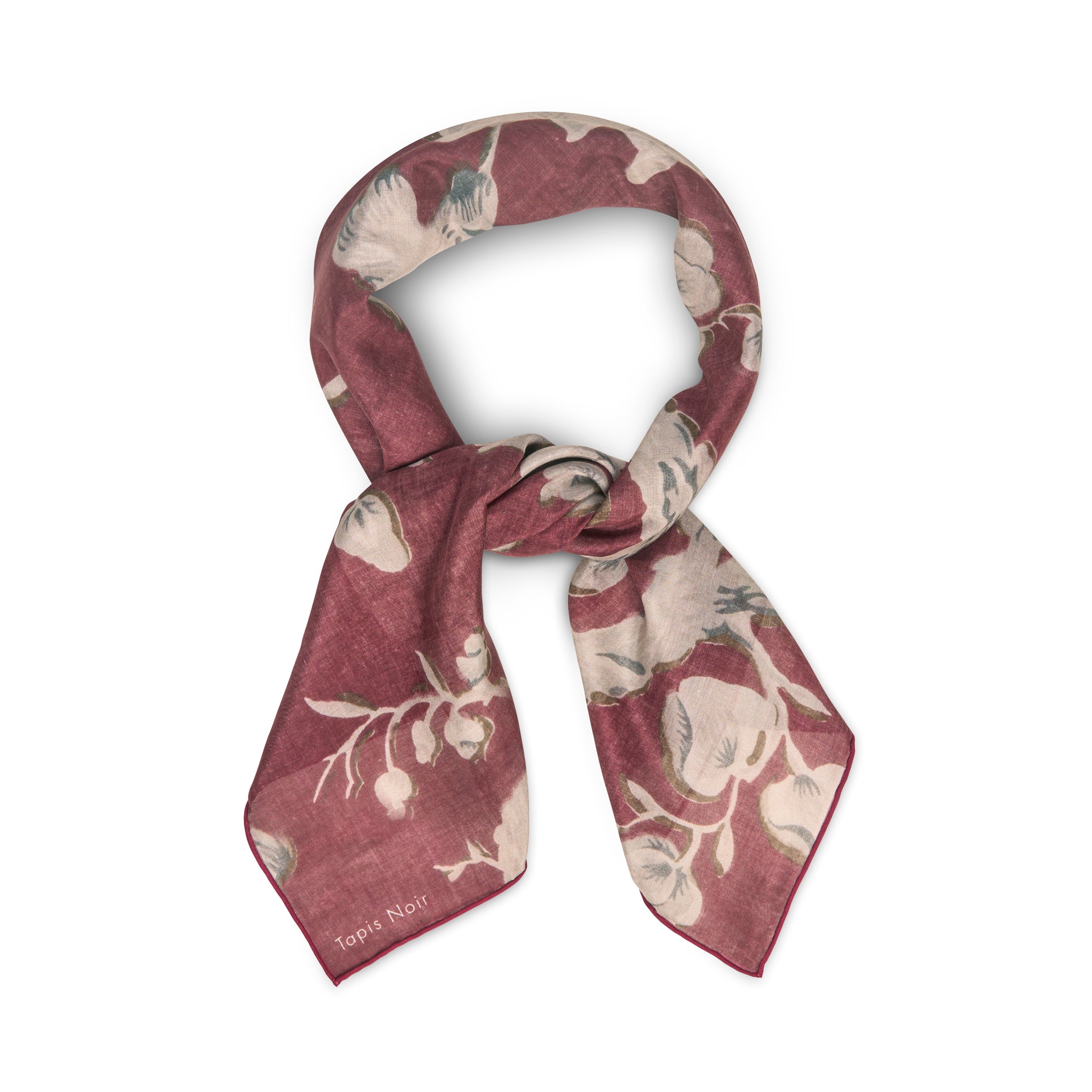 Tapis Noir Let Dana Tørklæde Light Rød