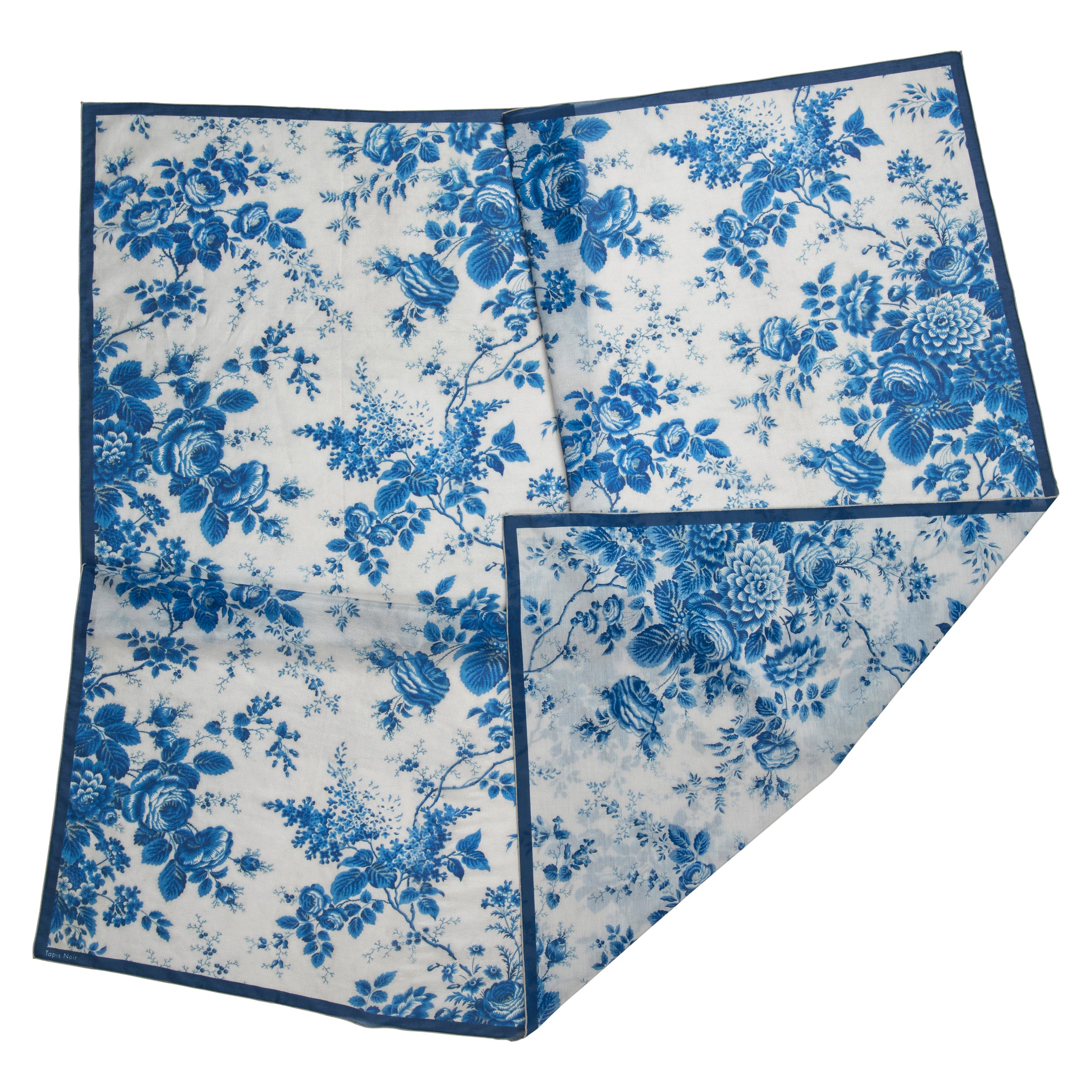 Tapis Noir Stort Let Gult Tørklæde Light Large (120x120cm) Mørkeblå