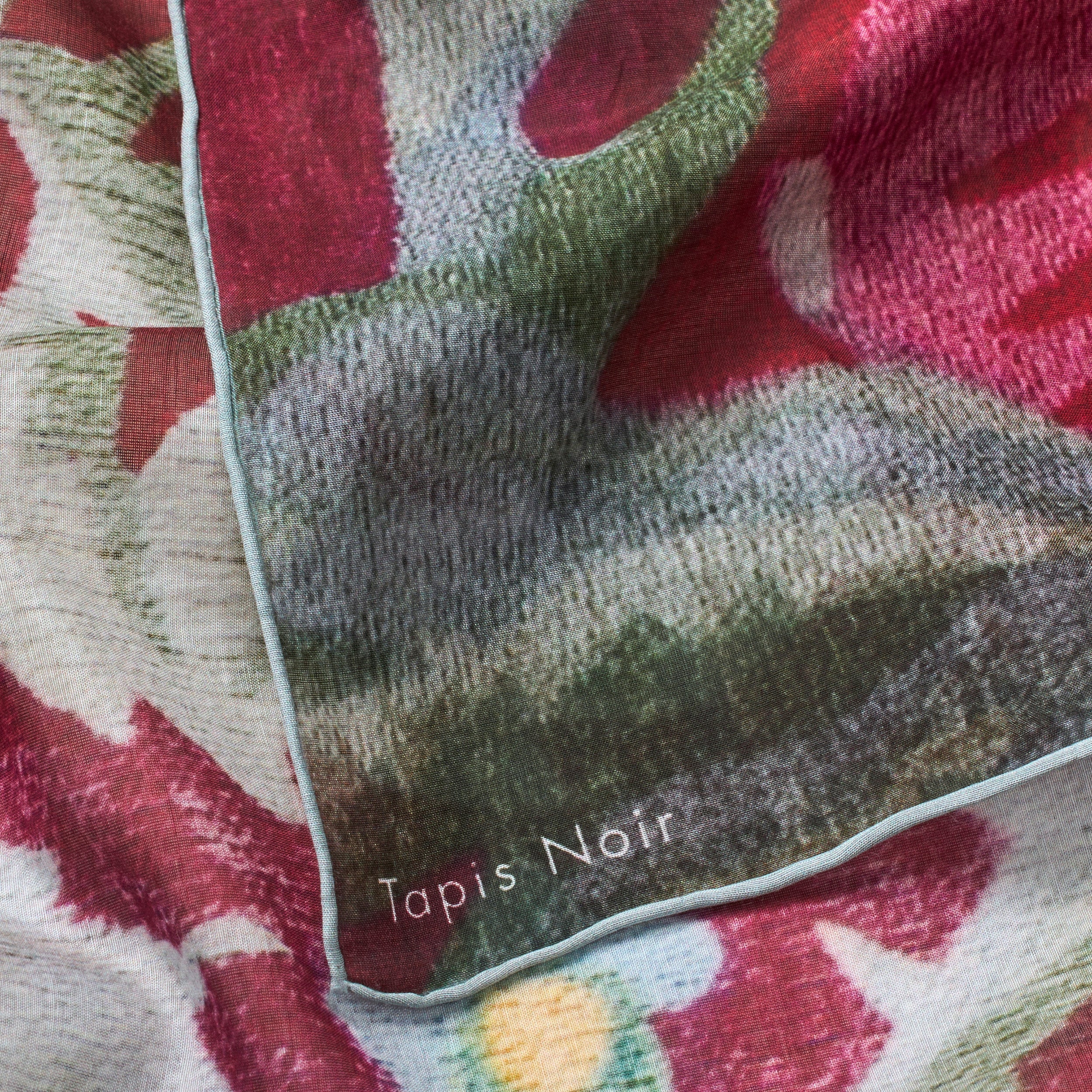 Tapis Noir Stort Let Gult Tørklæde Light Large (120x120cm) Purple