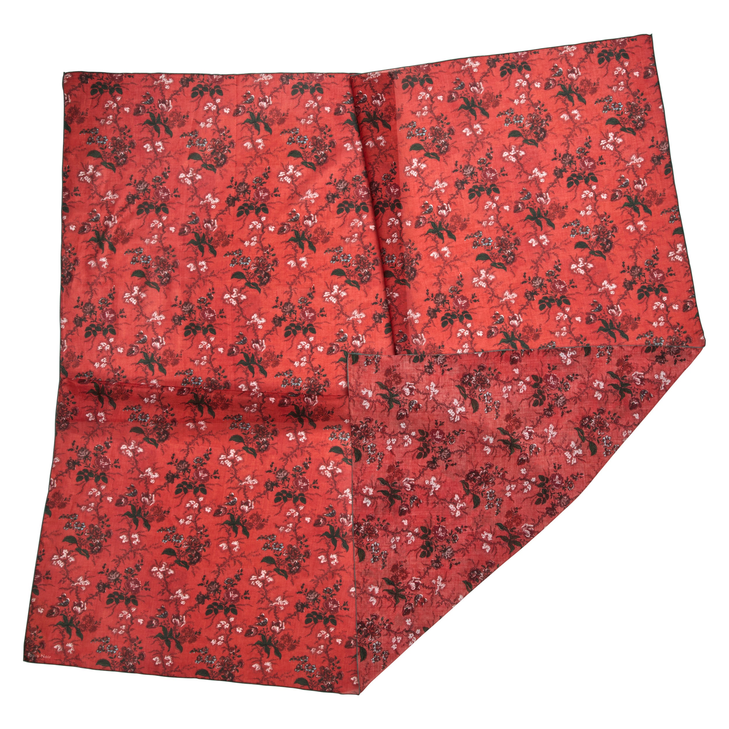 Tapis Noir Stort Let Gult Tørklæde Light Large (120x120cm) Rød