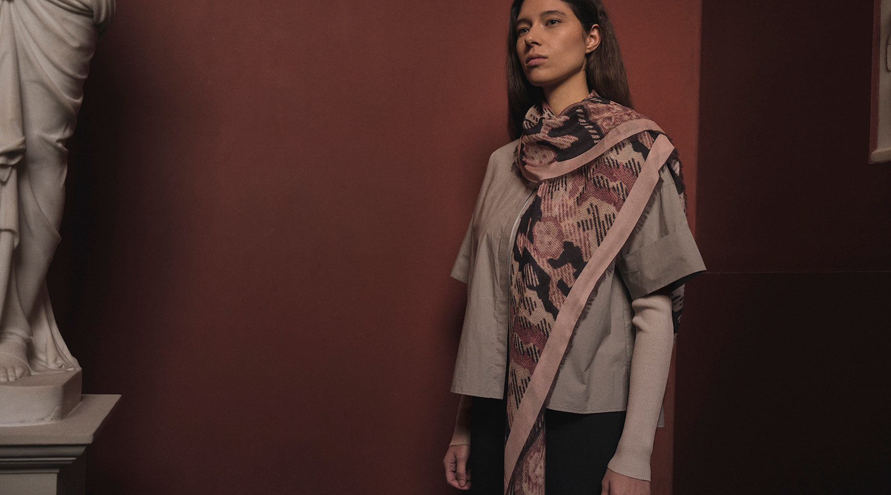 Modal/Cashmere tørklæder