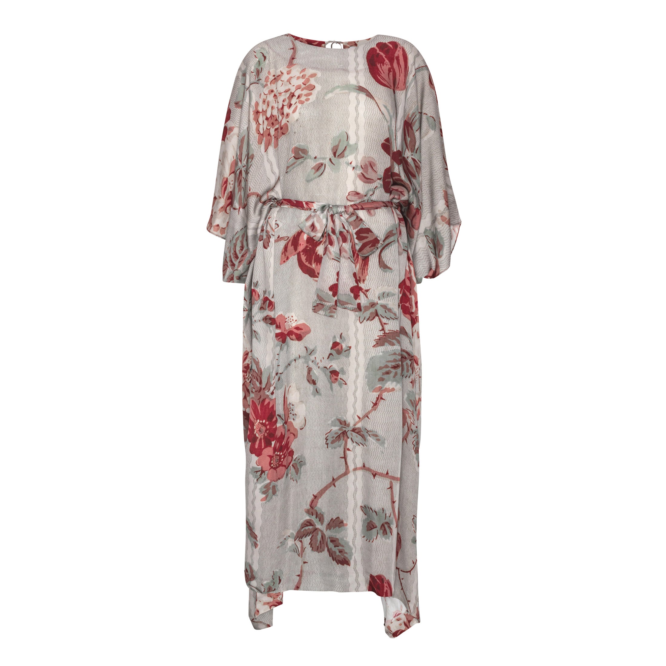 Tapis Noir Alana Kaftan Dress Grå