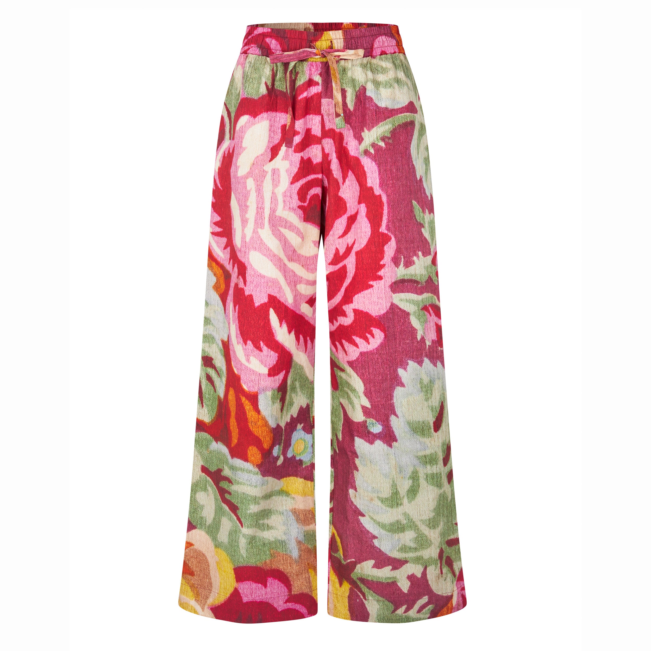 Tapis Noir Catrin Cotton Pants - Purple Pants Purple