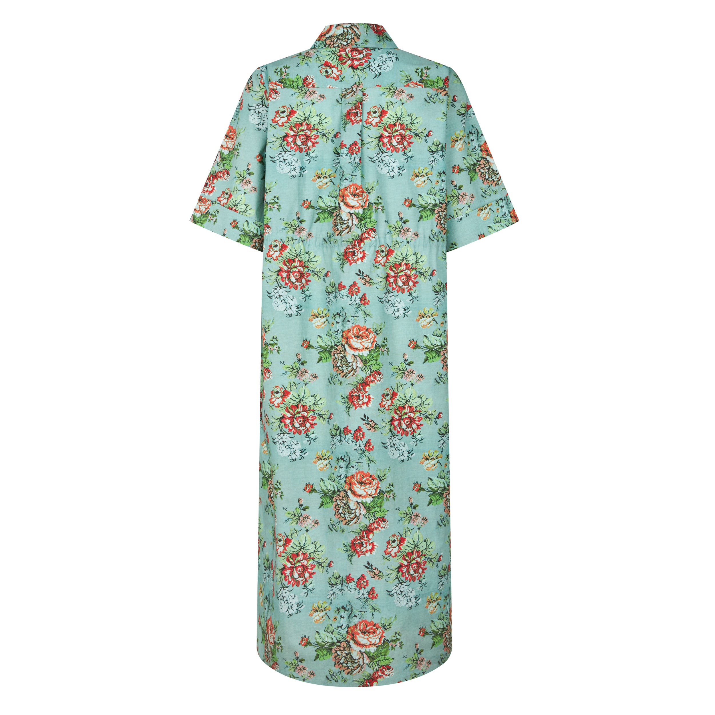 Tapis Noir Chloe Bomuld Kjole - Blå Dress Grøn