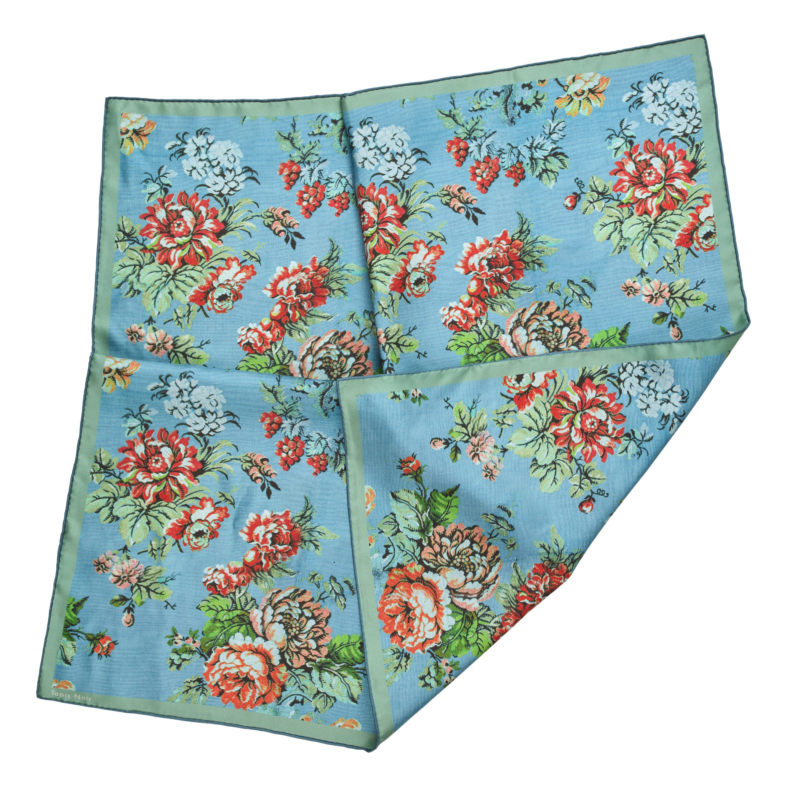 Tapis Noir Classical Small Elisabeth Scarf Classical Small Mørkeblå