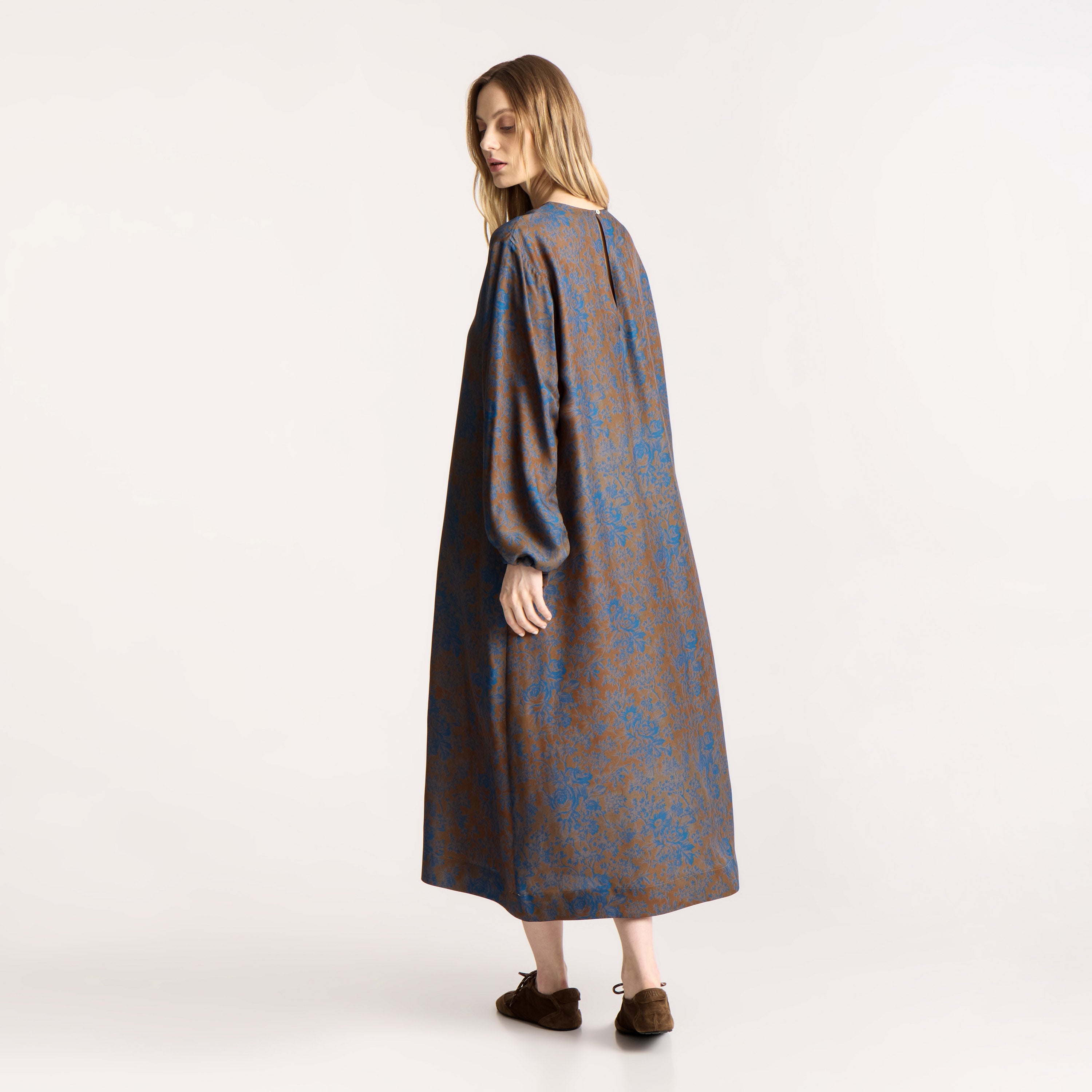 Tapis Noir Deidre Dress - Brown Dress Brun