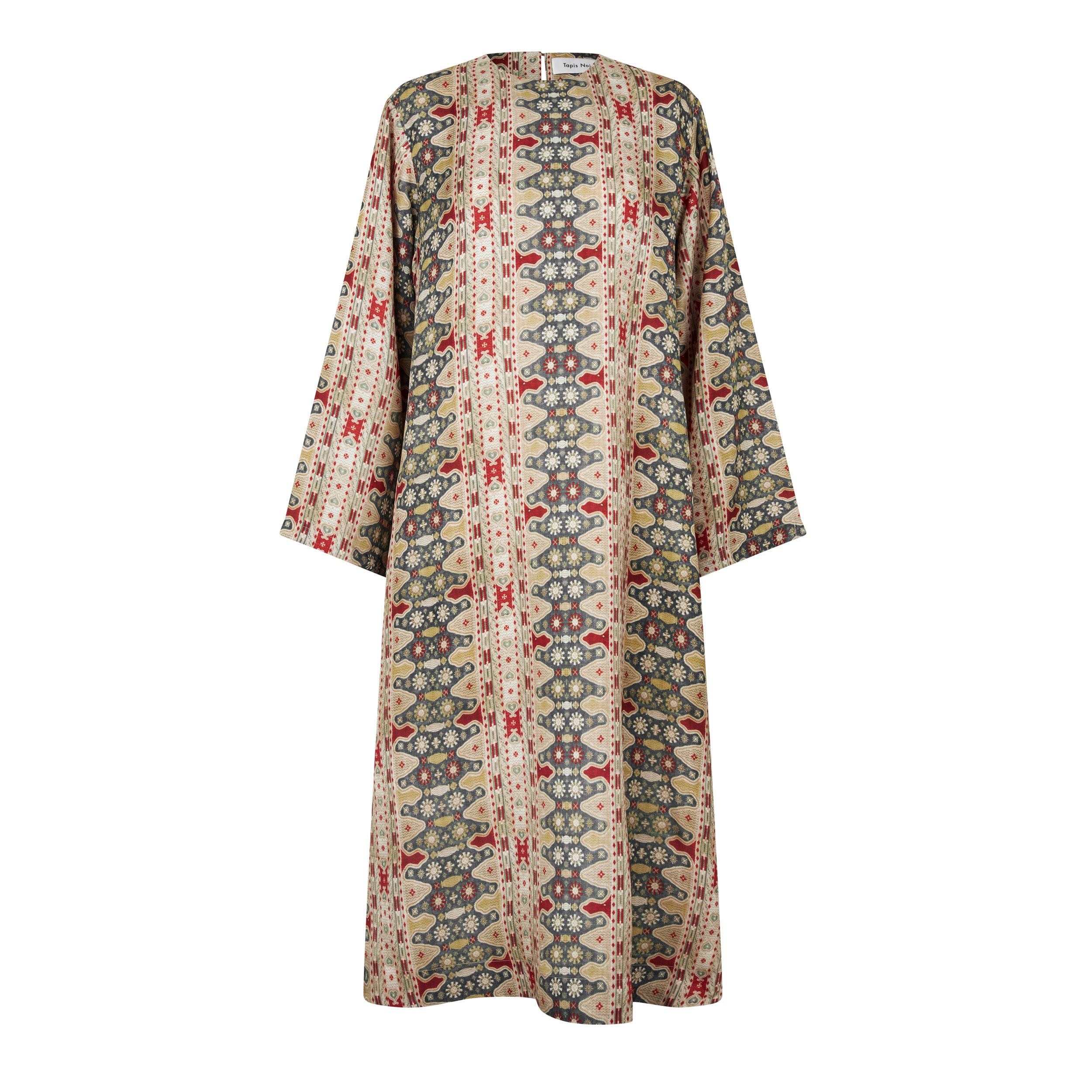 Tapis Noir Deidre Silk Dress - Turquoise Dress Grøn