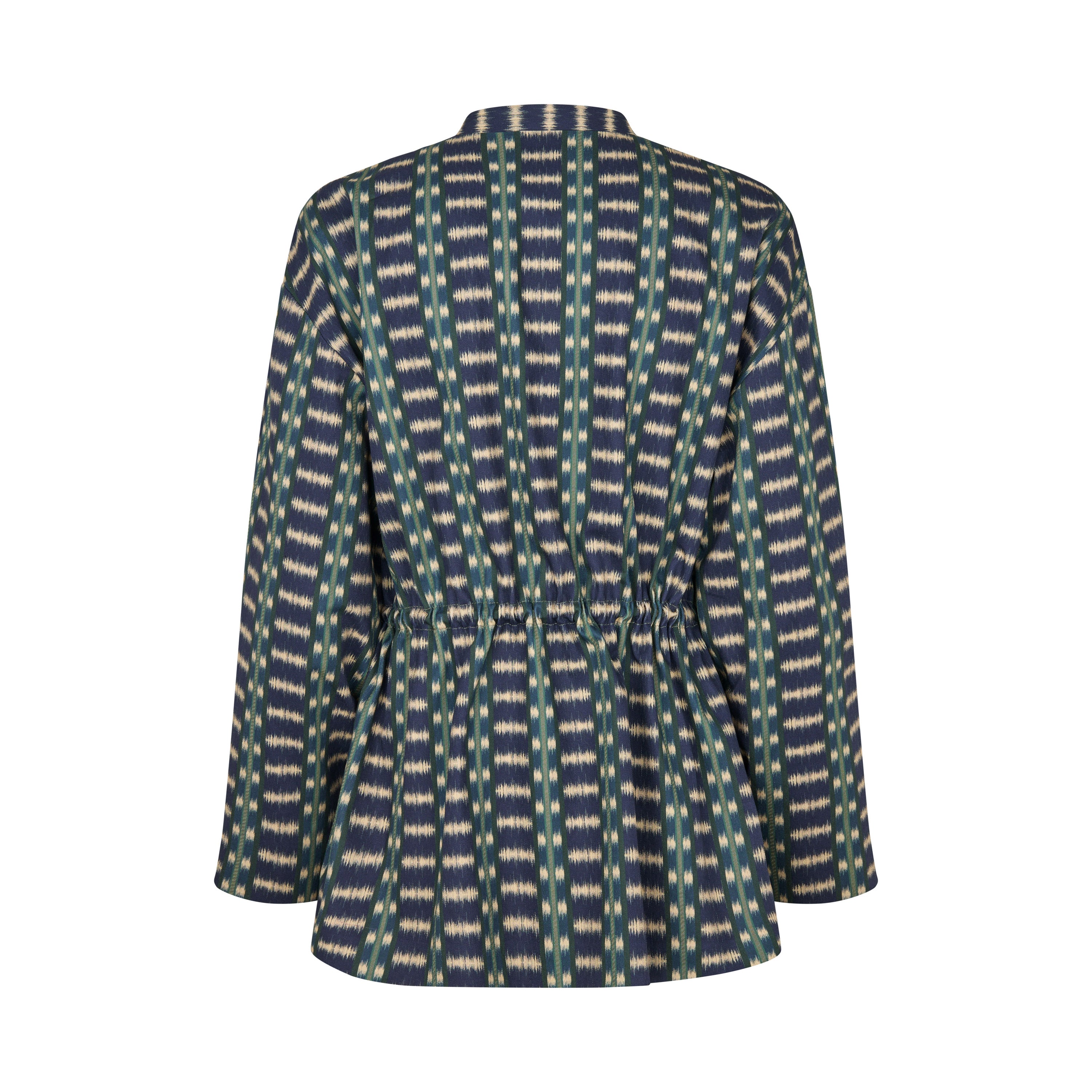 Tapis Noir Flora Cotton Jacket - Blue Jacket Mørkeblå
