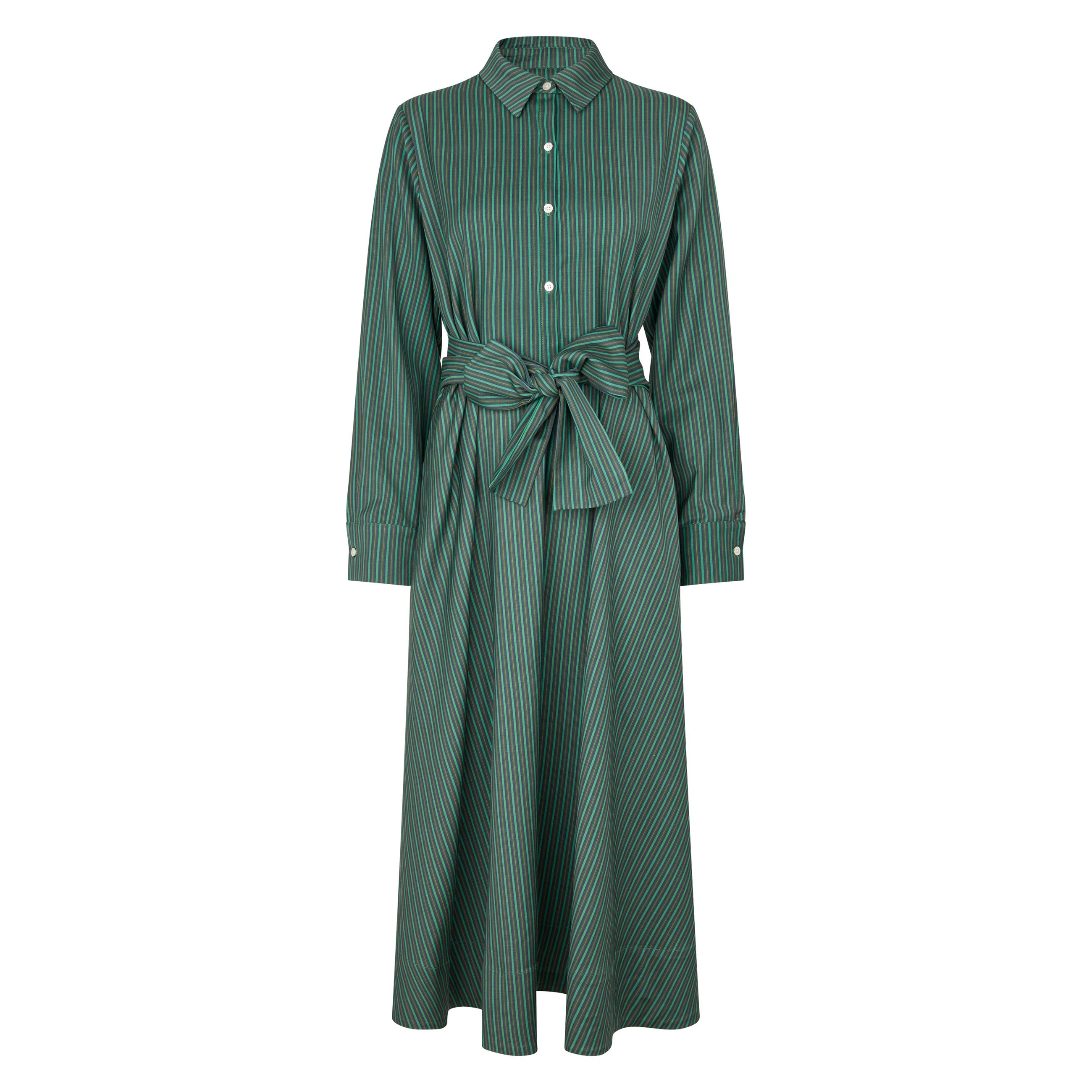 Tapis Noir Florence Uld Kjole - Grøn Dress Grøn