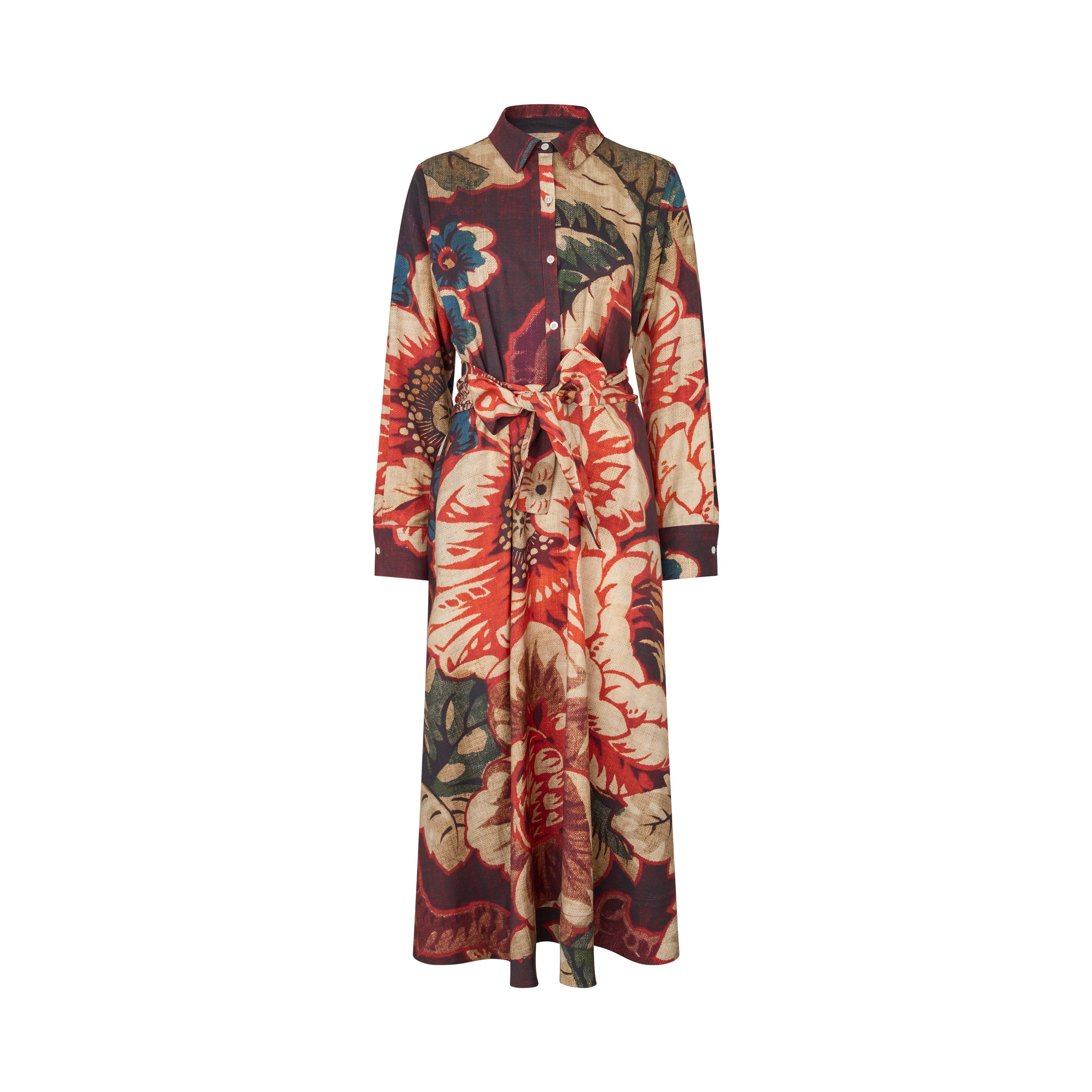 Tapis Noir Florence Uld Kjole - Rød Dress Rød
