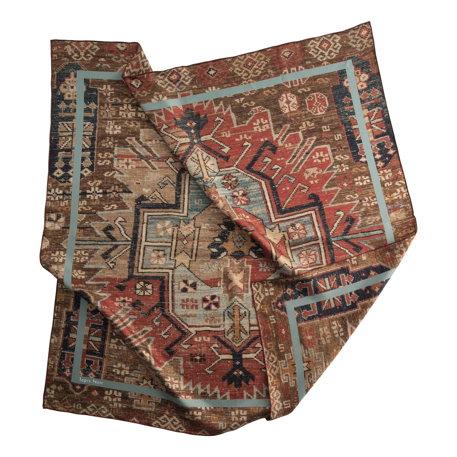 Tapis Noir Klassisk Persisk Tørklæde Classical Etnisk