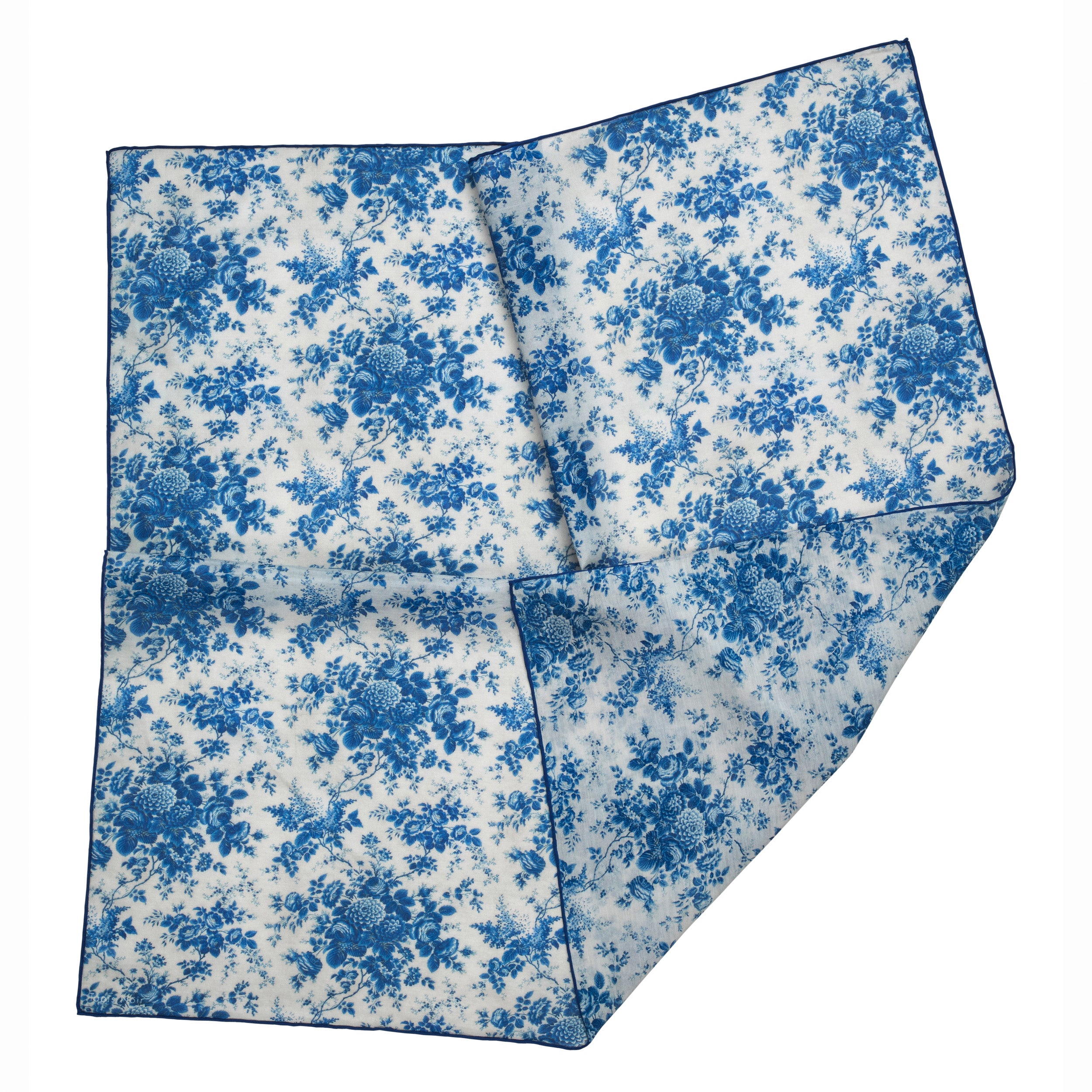 Tapis Noir Let Lille Emilia Tørklæde Light Small (67x67cm) Mørkeblå