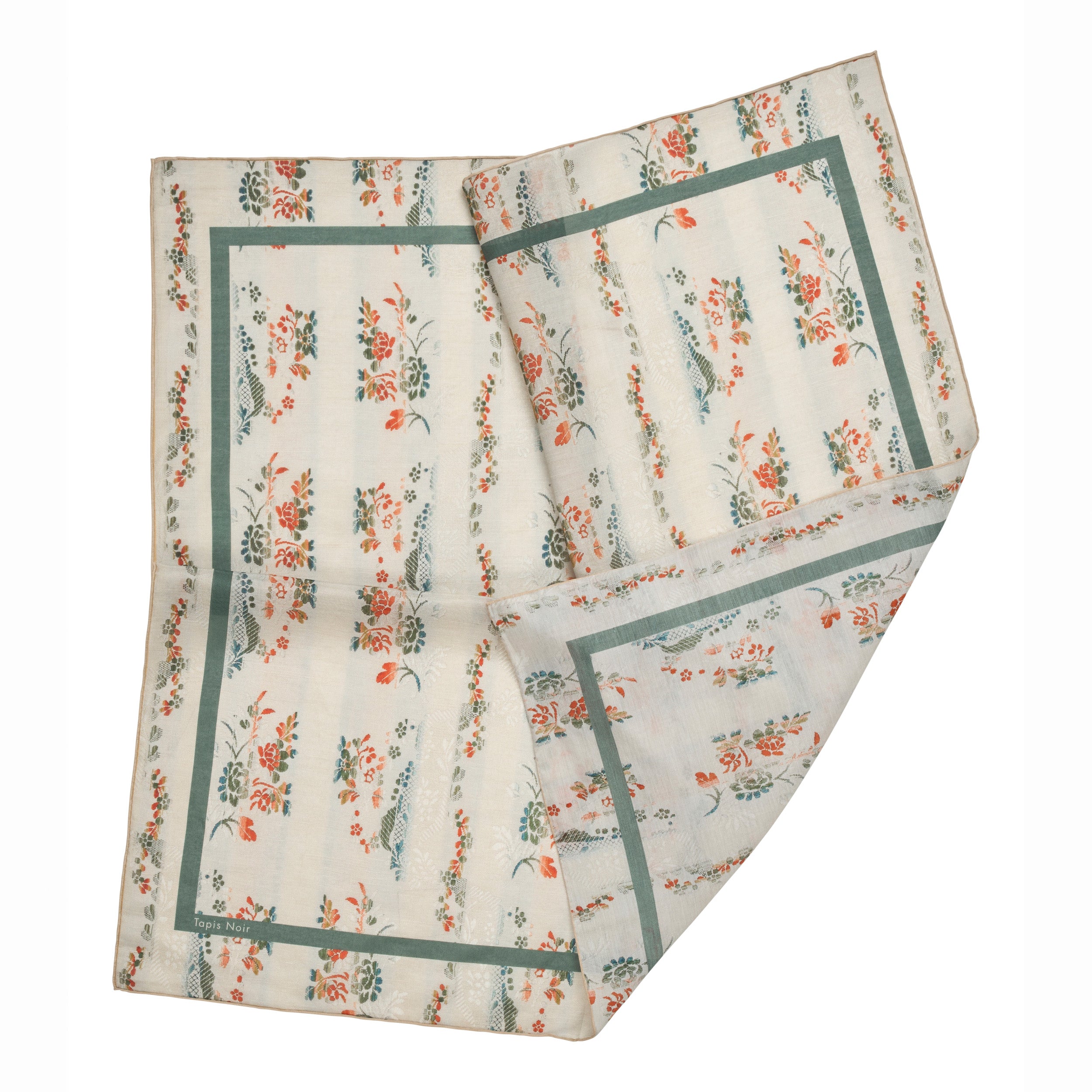 Tapis Noir Let Lille Evie Tørklæde Light Small (67x67cm) Hvid