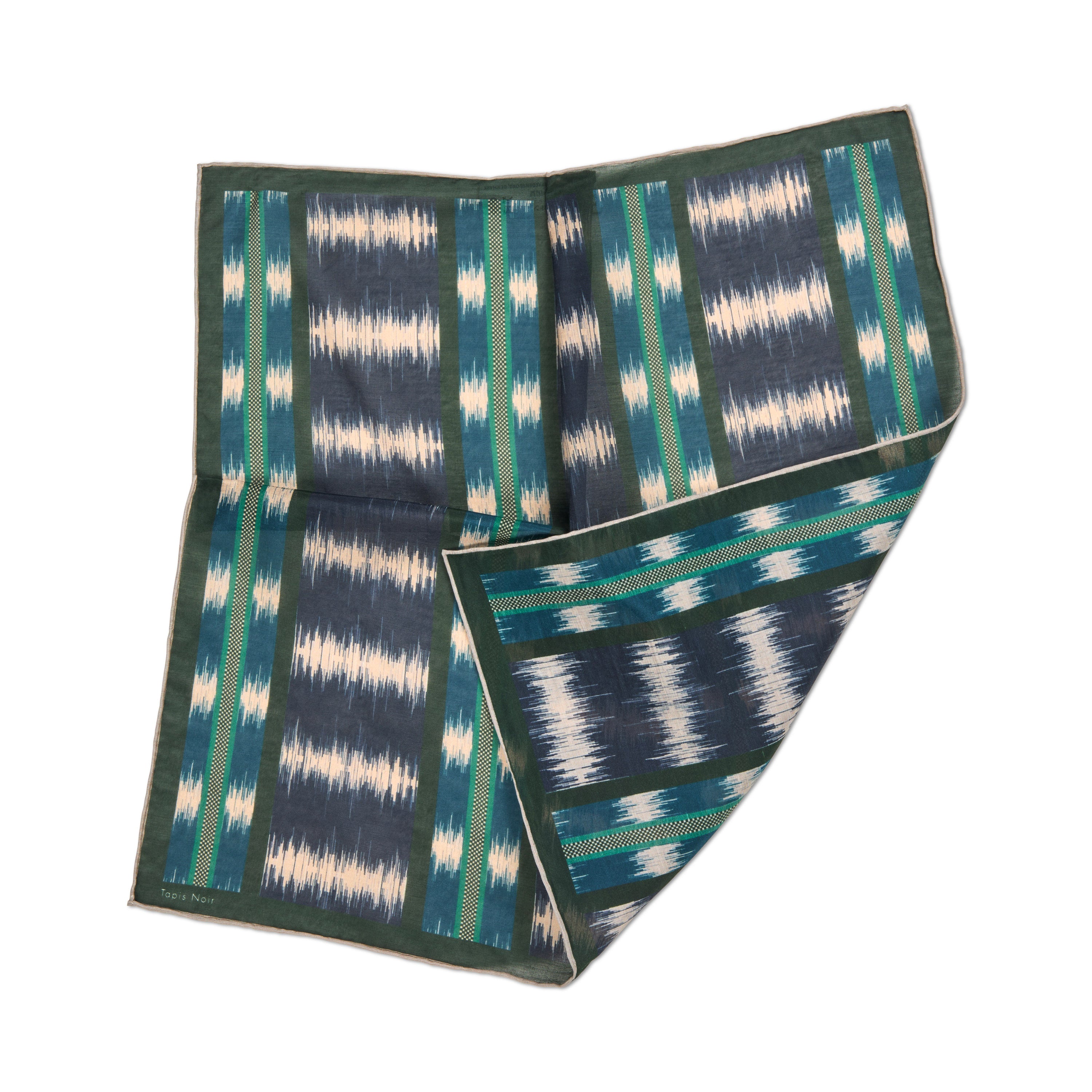 Tapis Noir Lommetørklæde Giselle Handkerchief Mørkeblå