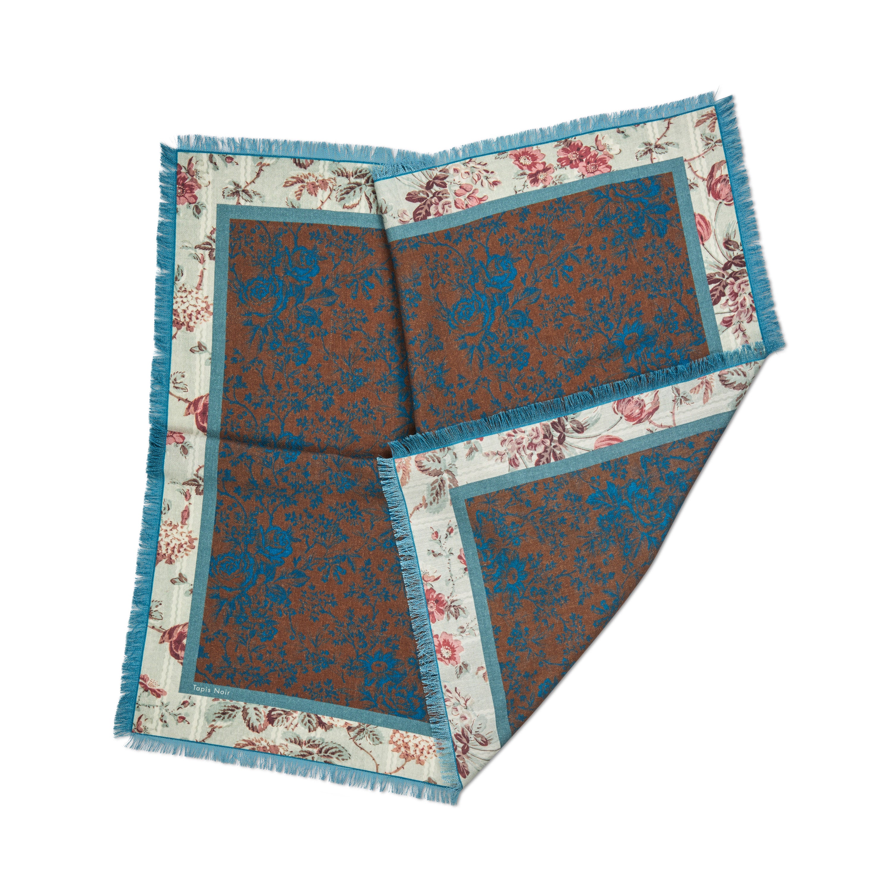 Tapis Noir Uld Lille Gigi Tørklæde Wool Small Brun