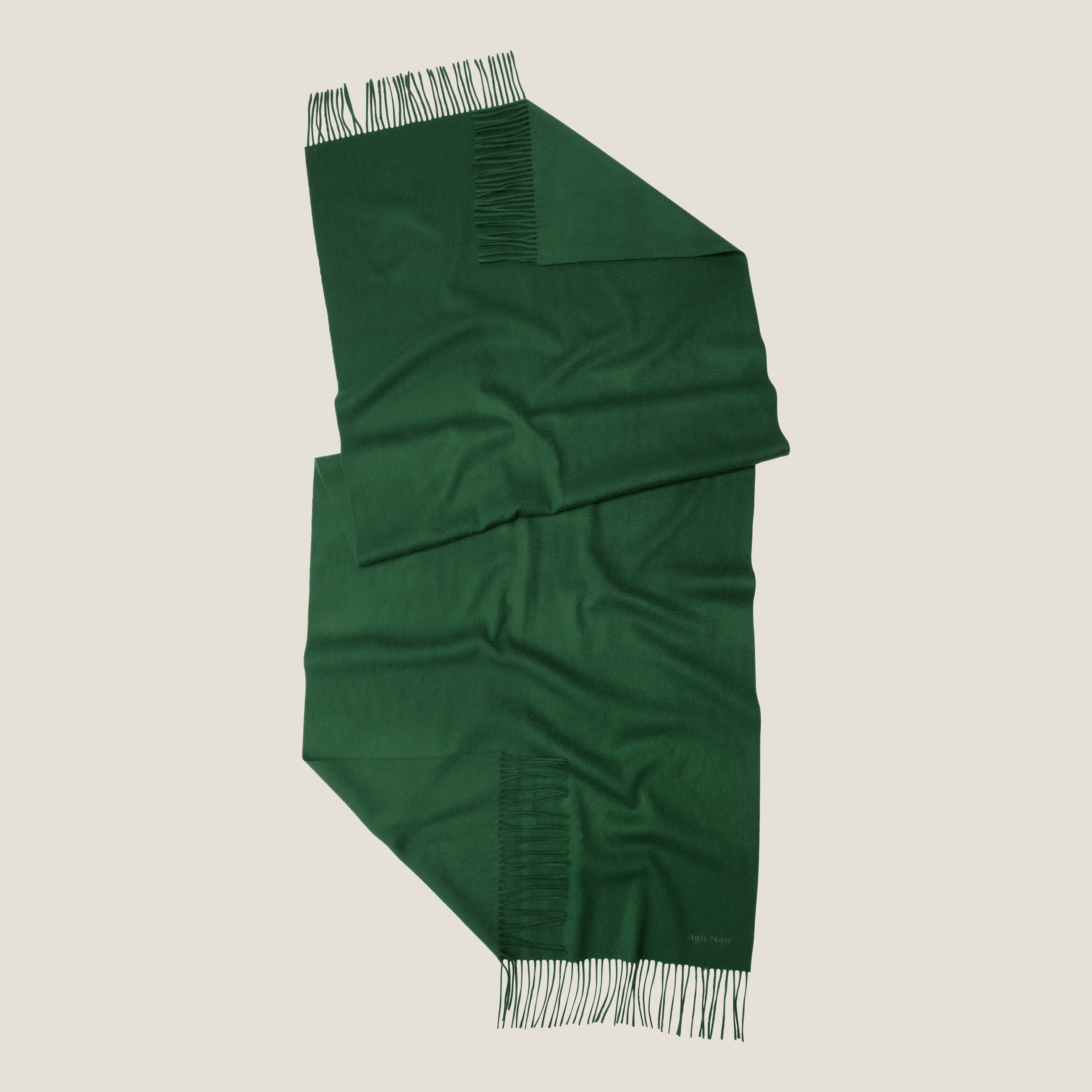 Tapis Noir Uldtørklæde Wool Mørkegrøn
